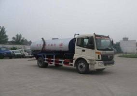 沼气粪渣吸排车