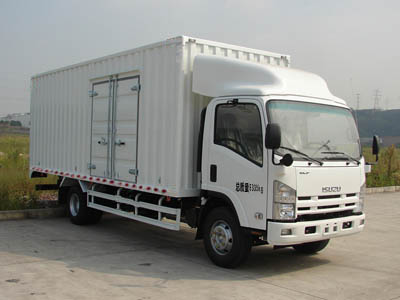 QL5080XTPARJ 庆铃175马力单桥柴油7米国三厢式货车图片