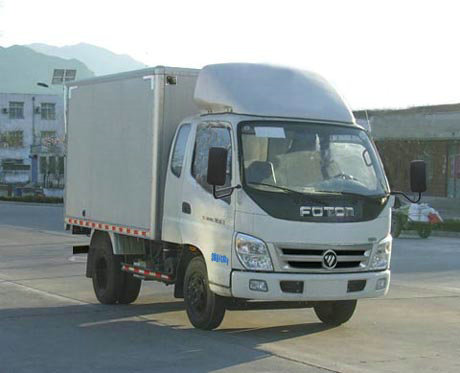 福田牌BJ5049V8CEA-5厢式运输车公告图片