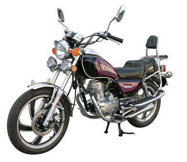 宝雕BD125-5D两轮摩托车图片