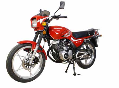 豪江 烈兽三代 HJ125-5B两轮摩托车图片