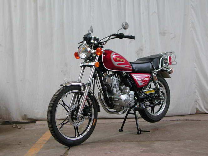 华夏HX125-5B2两轮摩托车图片