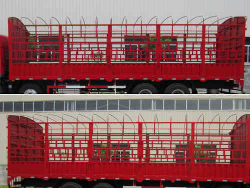 豪曼牌ZZ5208CCYKC3CB0仓栅式运输车公告图片