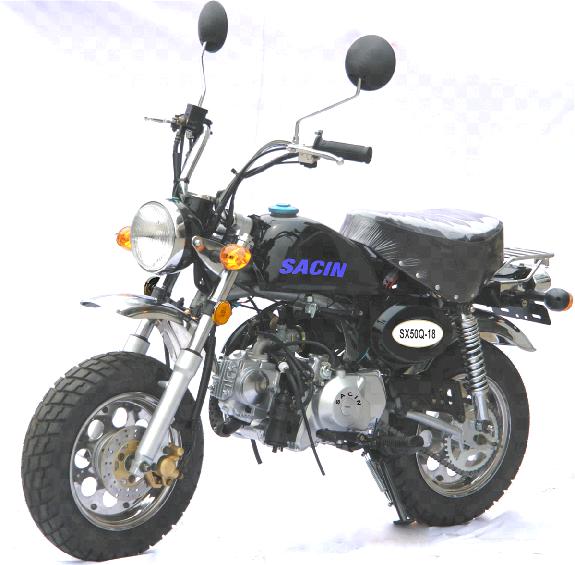 SX50Q-18 三鑫前盘式后鼓式两轮轻便摩托车图片