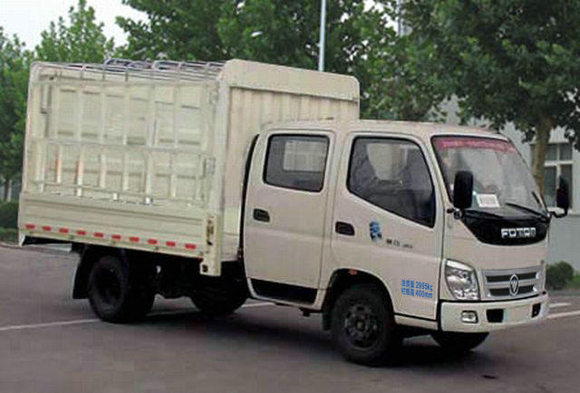 福田牌BJ5039CCY-DA仓栅式运输车