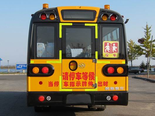 黄海DD6100C02FX中小学生专用校车公告图片