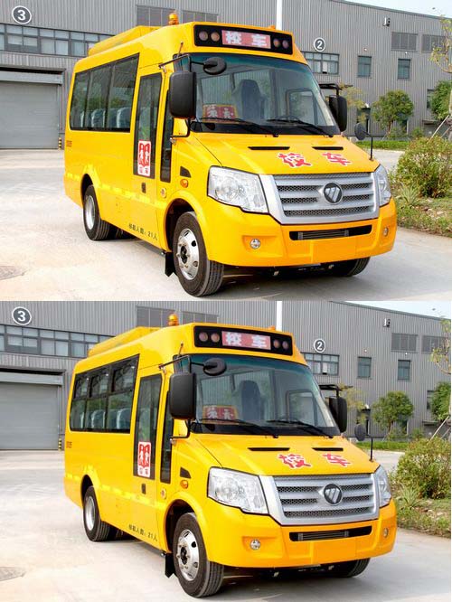 福田BJ6580S2NDB-1幼儿专用校车公告图片