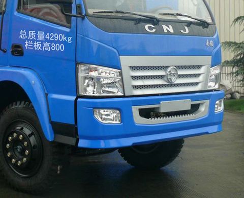 CNJ3040ZGP38B 南骏143马力单桥柴油4.7米国三自卸汽车图片