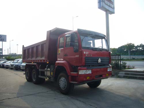 QDZ3252ZJ32W 青专301马力后双桥,后八轮柴油4.8米国三自卸汽车图片