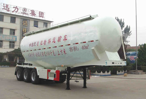 迅力10.6米31.7吨中密度粉粒物料运输半挂车(LZQ9404GFL)