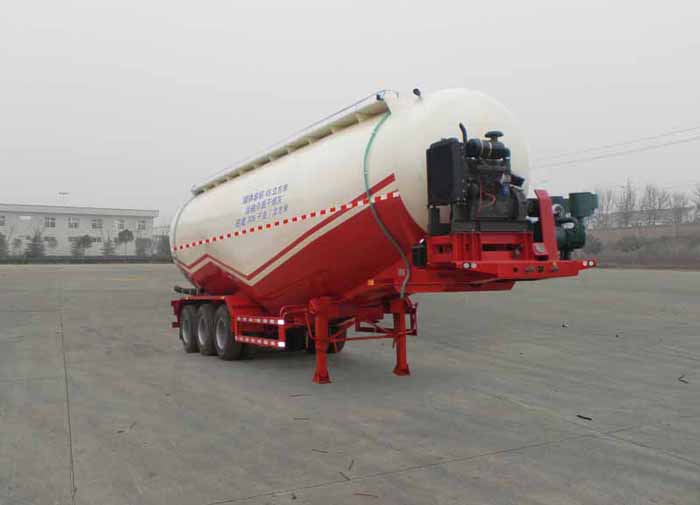 大运10.8米31.2吨中密度粉粒物料运输半挂车(DYX9401GFL354)