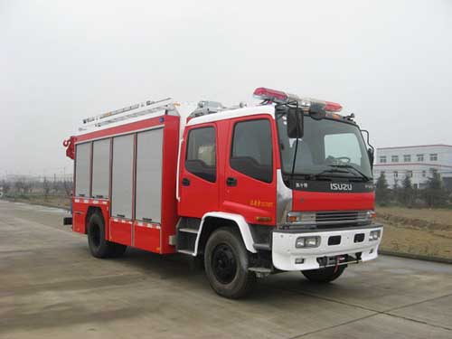 SJD5140TXFHJ120W型化学事故抢险救援消防车图片