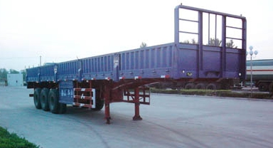 华宇达13米30吨3轴半挂车(LHY9381)