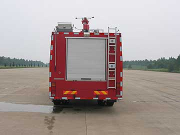 捷达消防牌SJD5190TXFGP65L干粉泡沫联用消防车公告图片