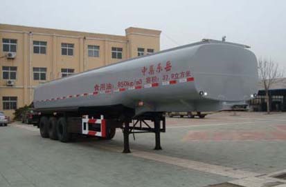 中集12.6米30.8吨3轴液态食品运输半挂车(ZJV9400GYSDY)