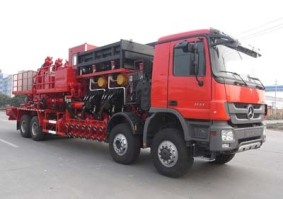 混砂车