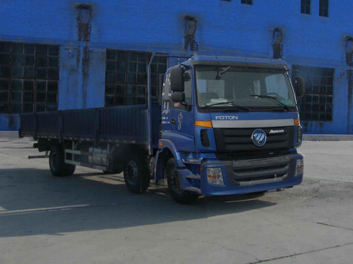 BJ1252VMPHH-2 欧曼231马力前四后四(小三轴)柴油8.6米国三载货汽车图片