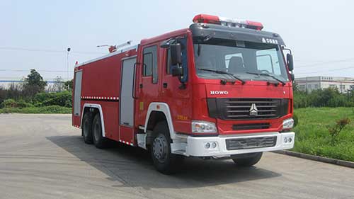 捷达消防牌SJD5250GXFPM120L泡沫消防车