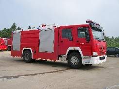海盾牌JDX5190GXFPM80S泡沫消防车