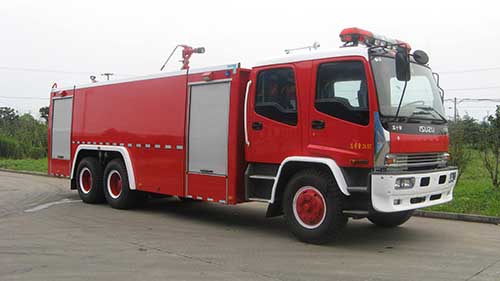 SJD5250GXFSG120W 捷达消防牌水罐消防车图片