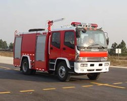 捷达消防牌SJD5141GXFPM50W1泡沫消防车