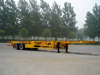骏王12.3米30.5吨2轴集装箱运输半挂车(WJM9351TJZG)