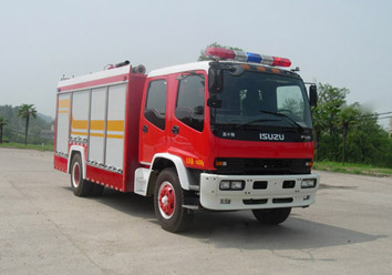 汉江牌HXF5160GXFPM55W泡沫消防车