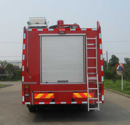捷达消防牌SJD5250GXFPM120W泡沫消防车公告图片