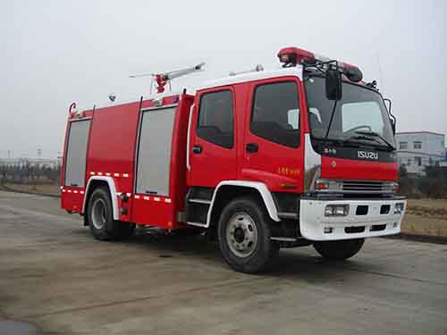 SJD5150GXFPM55W 捷达消防牌泡沫消防车图片