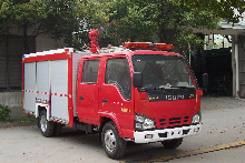 海盾牌JDX5070GXFSG20水罐消防车
