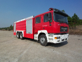 海盾牌JDX5270GXFSG120Q水罐消防车