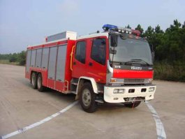 化学洗消消防车