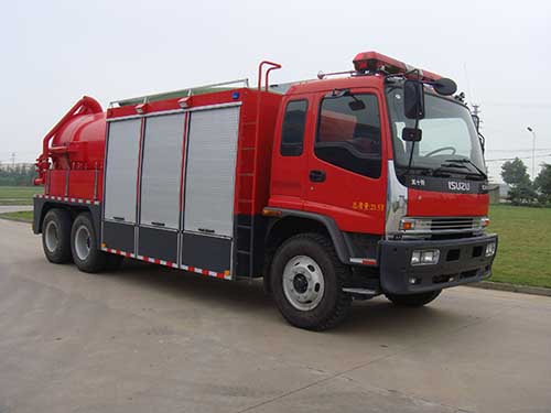 SJD5220TXFHX30W 捷达消防牌化学洗消消防车图片