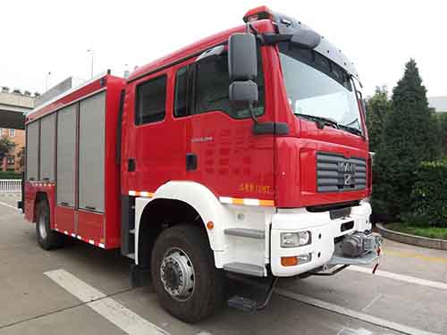 SJD5140TXFJY100M型抢险救援消防车图片