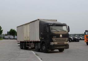 豪沃牌ZZ5317XXYM4667P1H厢式运输车