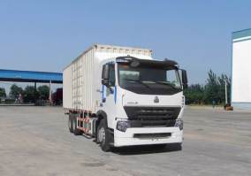豪沃牌ZZ5257XXYN4647P1厢式运输车