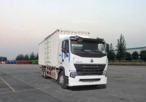 豪沃牌ZZ5257XXYN5847P1厢式运输车