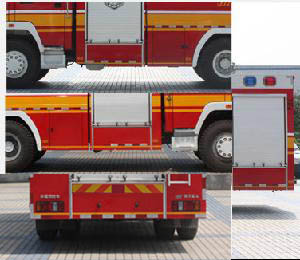 南马牌NM5190GXFPM80泡沫消防车公告图片