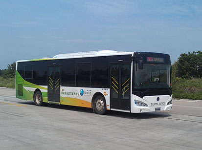 申龙12米10-38座混合动力城市客车(SLK6129USNHEV01)