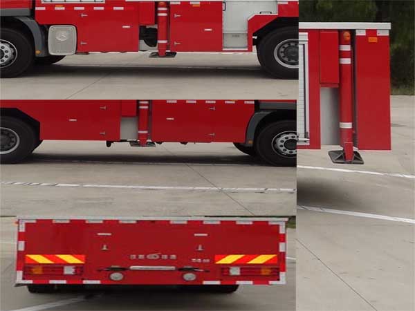金猴牌SXT5251JXFDG32登高平台消防车公告图片