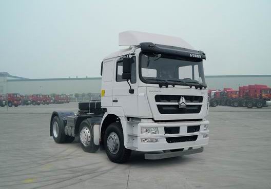 ZZ4253N25C1D1 斯达-斯太尔375马力前四后四(小三轴)柴油国四牵引汽车图片