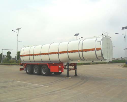 江淮扬天10.8米33吨3轴易燃液体罐式运输半挂车(CXQ9400GRYF)