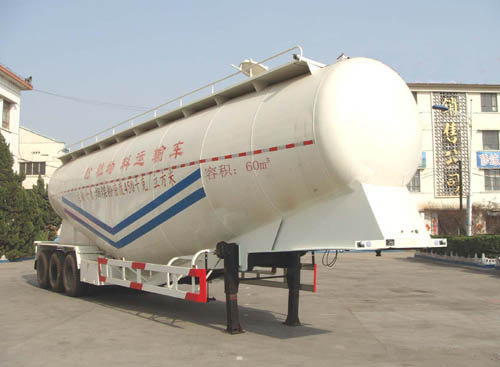 迅力13米25.8吨3轴粉粒物料运输半挂车(LZQ9401GFL)