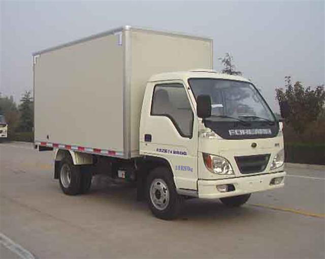 福田牌BJ5036V2BD4-S厢式运输车图片