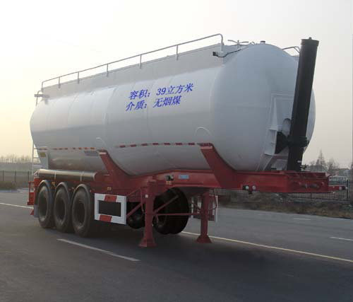通华10米29吨3轴粉粒物料运输半挂车(THT9405GFL)