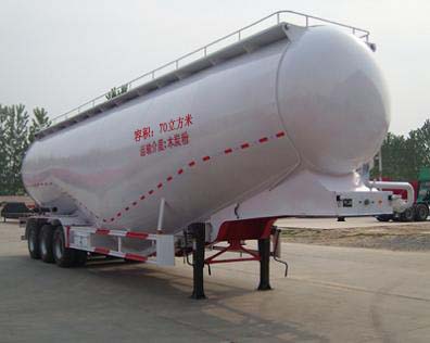 杨嘉13米27吨3轴粉粒物料运输半挂车(LHL9402GFL)