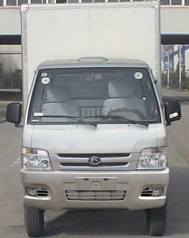 福田牌BJ5020V3BB2-S厢式运输车公告图片