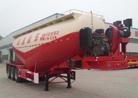 杨嘉11.5米30吨3轴粉粒物料运输半挂车(LHL9405GFL)