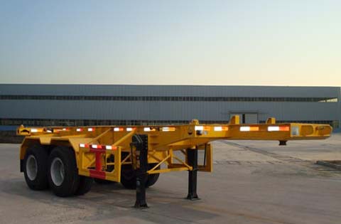 万事达7.2米31.2吨2轴集装箱运输半挂车(SDW9351TJZG)