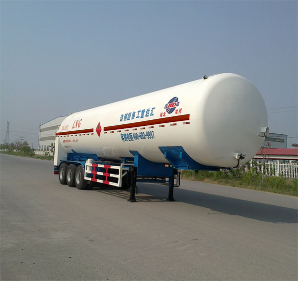 汇达13米21吨3轴低温液体运输半挂车(YHD9400GDY06)